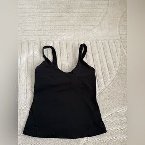 lululemon athletica Black Tank Top